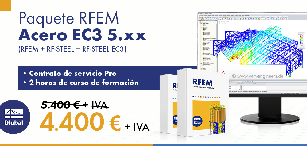 Paquete RFEM Acero EC3 5.xx