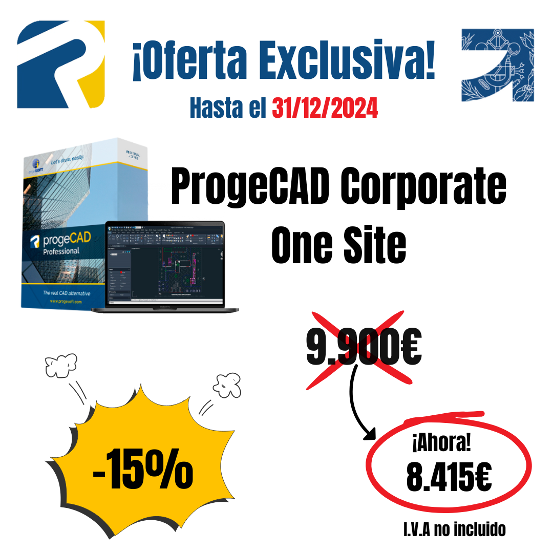 progeCAD One Site - Oferta hasta 31/12/2024