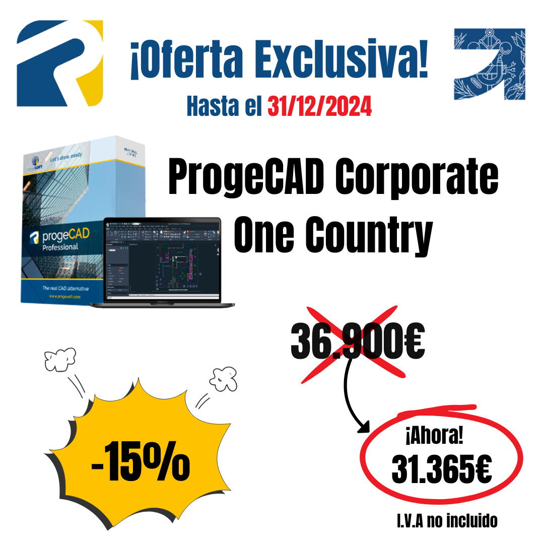 progeCAD One Country - Oferta hasta 31/12/2024