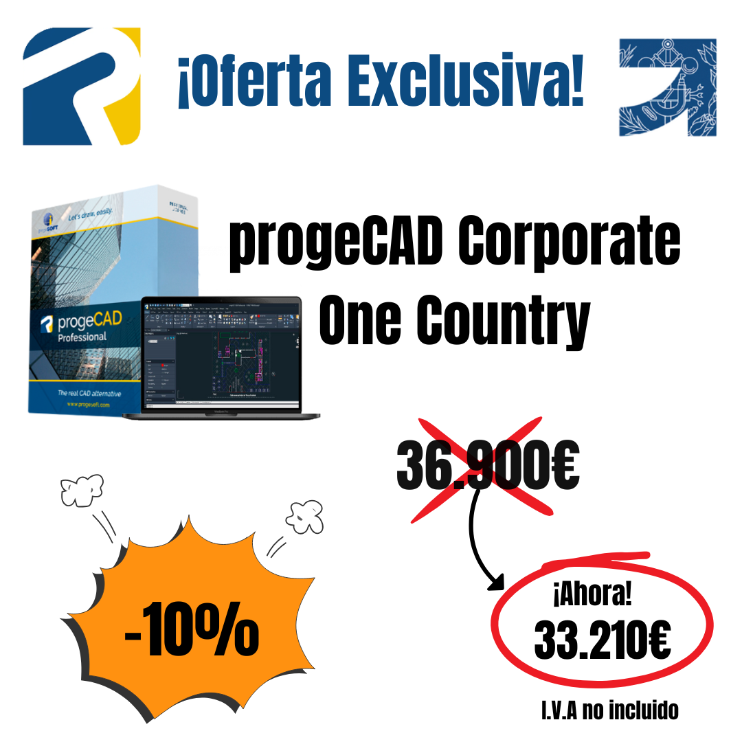 PERPETUA progeCAD Corporate One Country