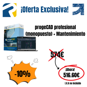 1735825506 PERPETUA progeCAD Profesional Monopuesto + Mantenimiento