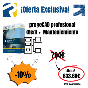 1735892543 PERPETUA progeCAD Profesional en Red + Mantenimiento