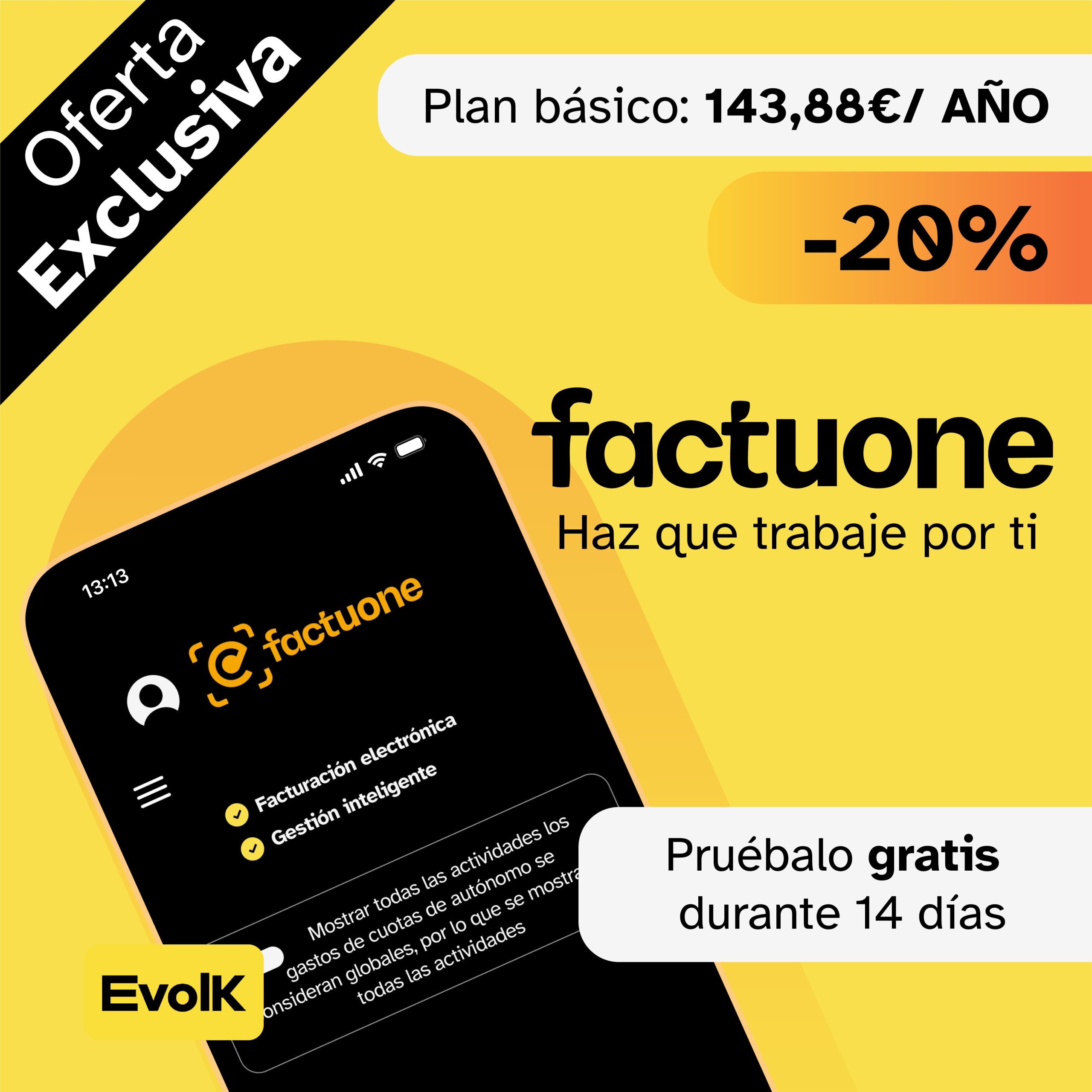 Factuone Plan Básico ANUAL