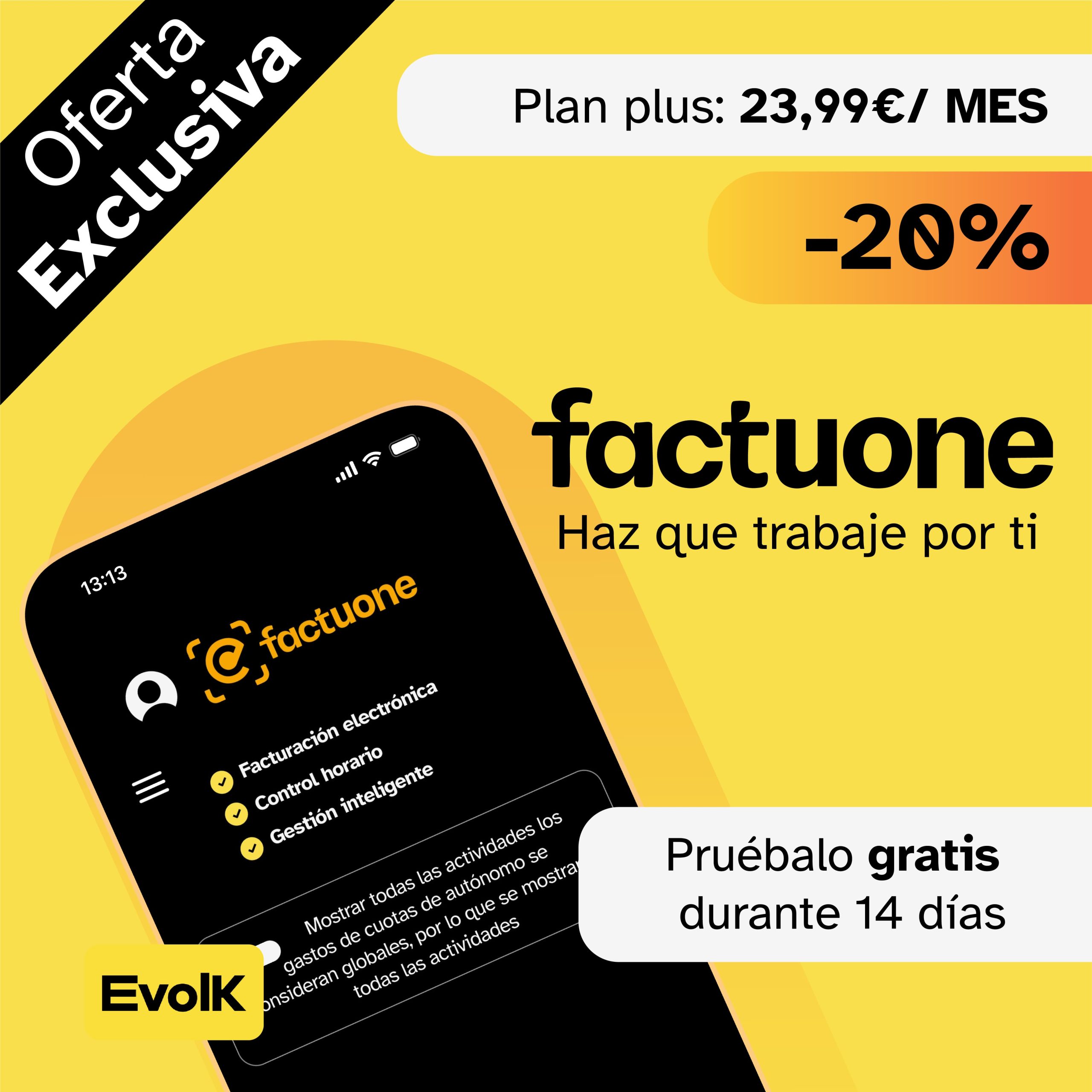 Factuone Plan Plus MENSUAL