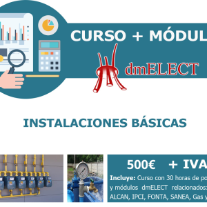 1767361998 Curso INSTALACIONES BÁSICAS + Módulos (ABAST, ALCAN, IPCI, FONTA, SANEA, GAS y AIRE COMPRIMIDO)